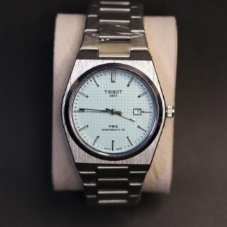 Tissot PRX Powermatic 80 - Limited Ice Blue Dial - with Box & Papers