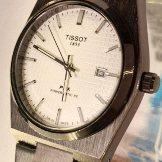 Tissot PRX Powermatic 80 Automatic Men's Watch – White Dial | Swiss Made