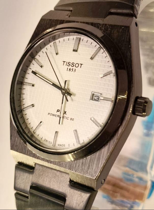 Tissot PRX Powermatic 80 Automatic Men's Watch – White Dial | Swiss Made