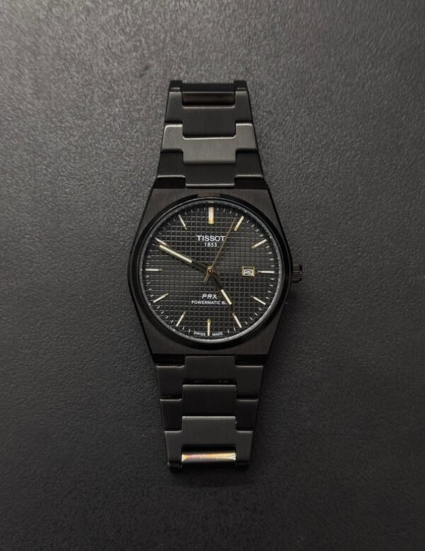 Black Edition - Tissot 1853 PRX - Mineral glass - Superlative Finish - Image 2