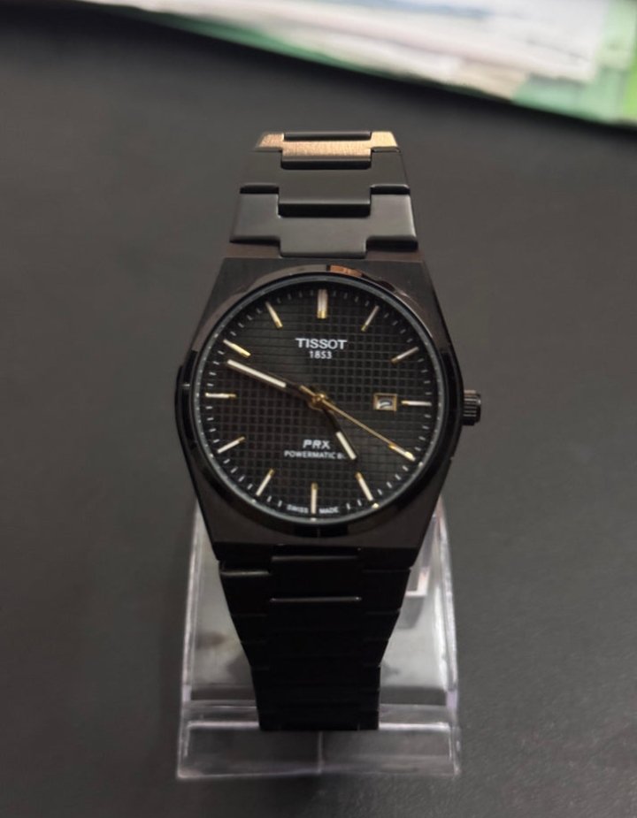 Black Edition - Tissot 1853 PRX - Mineral glass - Superlative Finish
